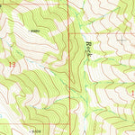 United States Geological Survey Lake Mountain, WY (1969, 24000-Scale) digital map