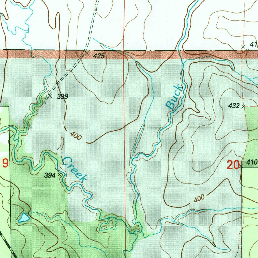 Lake, MS (2000, 24000-Scale) Map by United States Geological Survey ...