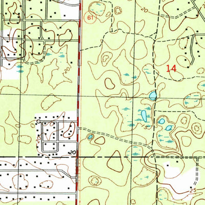 United States Geological Survey Lake Munson, FL (1999, 24000-Scale) digital map