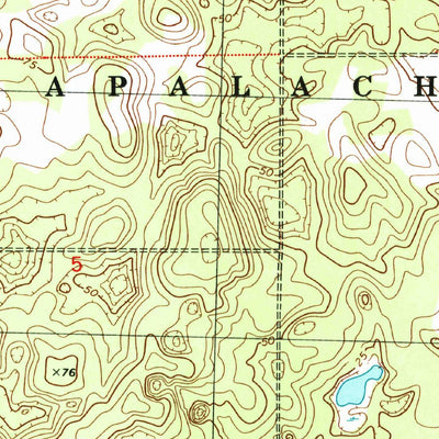 United States Geological Survey Lake Munson, FL (1999, 24000-Scale) digital map