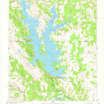 United States Geological Survey Lake Murray, OK (1964, 24000-Scale) digital map