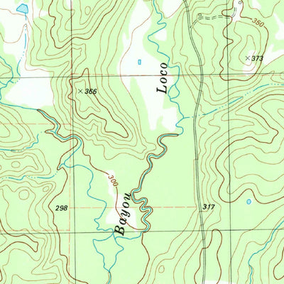 United States Geological Survey Lake Nacogdoches North, TX (1983, 24000-Scale) digital map