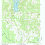 United States Geological Survey Lake Nacogdoches South, TX (1983, 24000-Scale) digital map