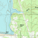 United States Geological Survey Lake Nacogdoches South, TX (1983, 24000-Scale) digital map