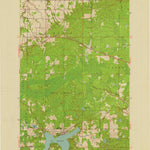 United States Geological Survey Lake Nebagamon, WI (1954, 24000-Scale) digital map