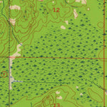 United States Geological Survey Lake Nebagamon, WI (1954, 24000-Scale) digital map