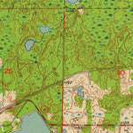 United States Geological Survey Lake Nebagamon, WI (1954, 24000-Scale) digital map