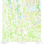 United States Geological Survey Lake Nellie, FL (1959, 24000-Scale) digital map