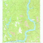 United States Geological Survey Lake Nicol, AL (1974, 24000-Scale) digital map