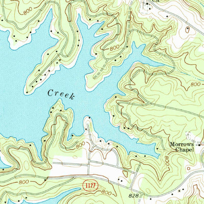 United States Geological Survey Lake Norman North, NC (1970, 24000-Scale) digital map