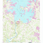 United States Geological Survey Lake Norman South, NC (1993, 24000-Scale) digital map