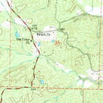 United States Geological Survey Lake Norrell, AR (1974, 24000-Scale) digital map
