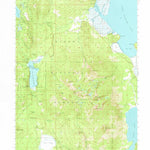 United States Geological Survey Lake O Woods, OR (1955, 62500-Scale) digital map