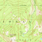 United States Geological Survey Lake O Woods, OR (1955, 62500-Scale) digital map