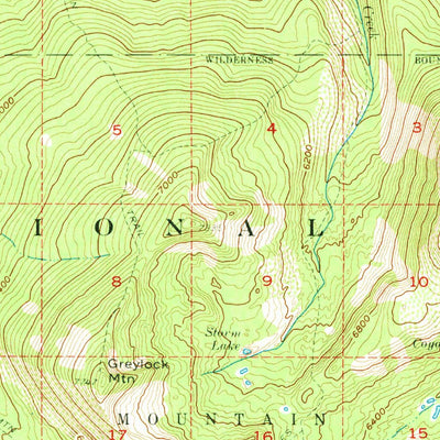 United States Geological Survey Lake O Woods, OR (1955, 62500-Scale) digital map