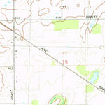 United States Geological Survey Lake Odessa, MI (1978, 24000-Scale) digital map