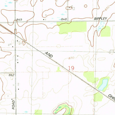 United States Geological Survey Lake Odessa, MI (1978, 24000-Scale) digital map