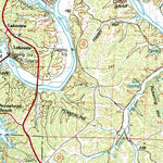 United States Geological Survey Lake Of The Ozarks, MO (1983, 100000-Scale) digital map