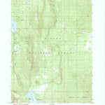United States Geological Survey Lake Of The Woods North, OR (1985, 24000-Scale) digital map