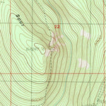 United States Geological Survey Lake Of The Woods North, OR (1985, 24000-Scale) digital map