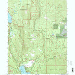 United States Geological Survey Lake Of The Woods North, OR (1998, 24000-Scale) digital map