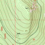 United States Geological Survey Lake Of The Woods North, OR (1998, 24000-Scale) digital map