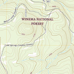 United States Geological Survey Lake of the Woods North, OR (2020, 24000-Scale) digital map