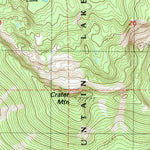United States Geological Survey Lake Of The Woods South, OR (1985, 24000-Scale) digital map