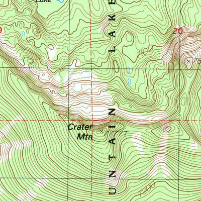 United States Geological Survey Lake Of The Woods South, OR (1985, 24000-Scale) digital map