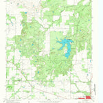 United States Geological Survey Lake Olney, TX (1964, 24000-Scale) digital map