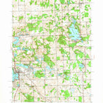 United States Geological Survey Lake Orion, MI (1943, 24000-Scale) digital map