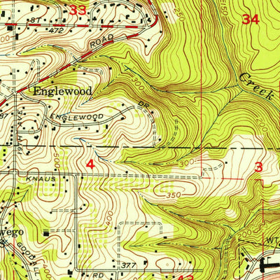 United States Geological Survey Lake Oswego, OR (1954, 24000-Scale) digital map