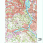 United States Geological Survey Lake Oswego, OR (1961, 24000-Scale) digital map