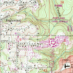 United States Geological Survey Lake Oswego, OR (1961, 24000-Scale) digital map