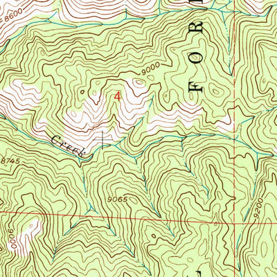 United States Geological Survey Lake Owen, WY (1961, 24000-Scale) digital map