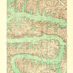 United States Geological Survey Lake Ozark, MO (1934, 24000-Scale) digital map