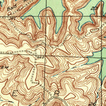 United States Geological Survey Lake Ozark, MO (1934, 24000-Scale) digital map
