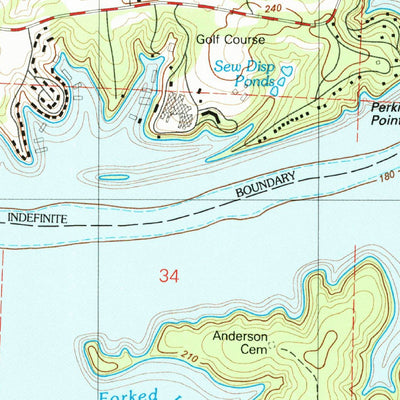 United States Geological Survey Lake Ozark, MO (1983, 24000-Scale) digital map