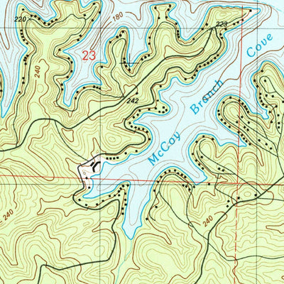 United States Geological Survey Lake Ozark, MO (1983, 24000-Scale) digital map