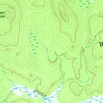 United States Geological Survey Lake Ozonia, NY (1964, 24000-Scale) digital map