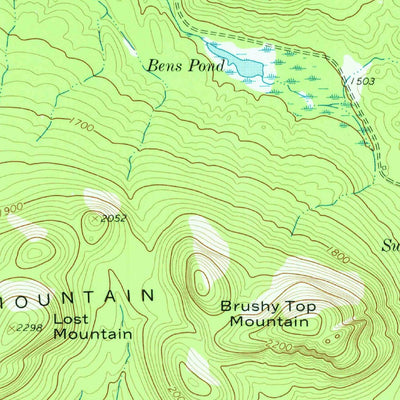 United States Geological Survey Lake Ozonia, NY (1964, 24000-Scale) digital map