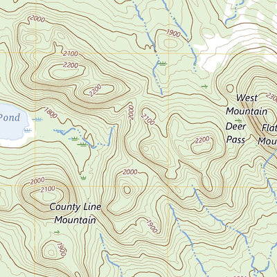United States Geological Survey Lake Ozonia, NY (2023, 24000-Scale) digital map