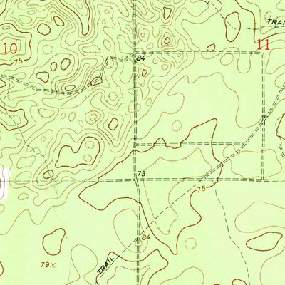 United States Geological Survey Lake Panasoffkee NW, FL (1966, 24000-Scale) digital map