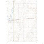 United States Geological Survey Lake Parmley, SD (2021, 24000-Scale) digital map