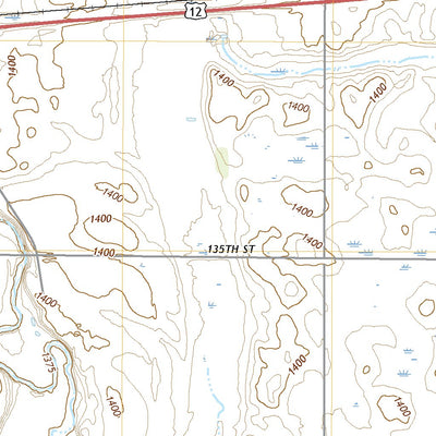 United States Geological Survey Lake Parmley, SD (2021, 24000-Scale) digital map