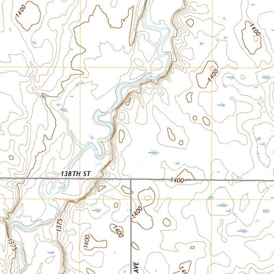 United States Geological Survey Lake Parmley, SD (2021, 24000-Scale) digital map