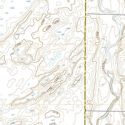 United States Geological Survey Lake Parmley SW, SD (2021, 24000-Scale) digital map