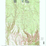 United States Geological Survey Lake Penland, OR (1995, 24000-Scale) digital map