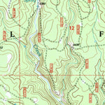 United States Geological Survey Lake Penland, OR (1995, 24000-Scale) digital map