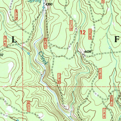 United States Geological Survey Lake Penland, OR (1995, 24000-Scale) digital map